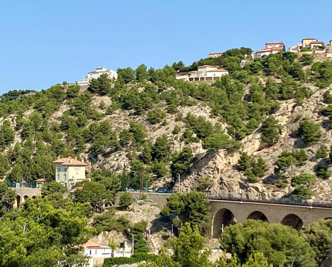 La Casa Calanquaise - Mer A 250M Accessible A Pied - T2 Spacieux Independant - Terrasse Ombragee Ансюе-ла-Редонн Екстер'єр фото